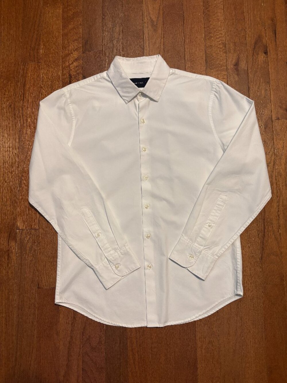 Abercrombie White Shirt Extra Small w/ Collar Stiffeners in Great Condition!